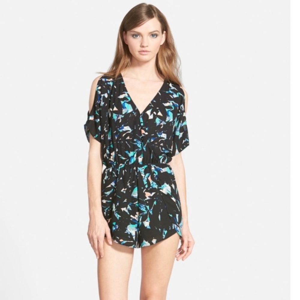 ASTR Cold Shoulder Romper